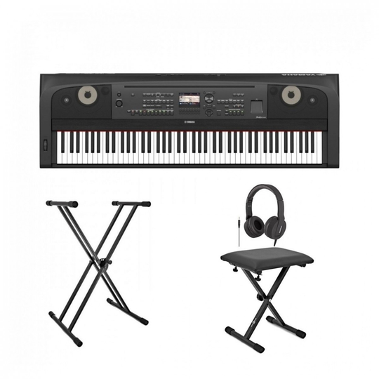 Yamaha DGX 670 Digital Piano Package Black