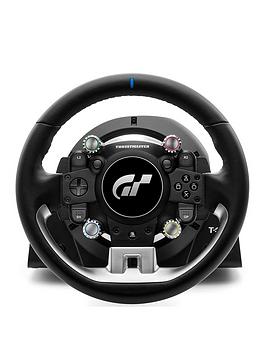 Thrustmaster T-Gt Ii Racing Wheel With Set Of 3 Pedals - Compatible With Ps5, Ps4 &Amp; Pc