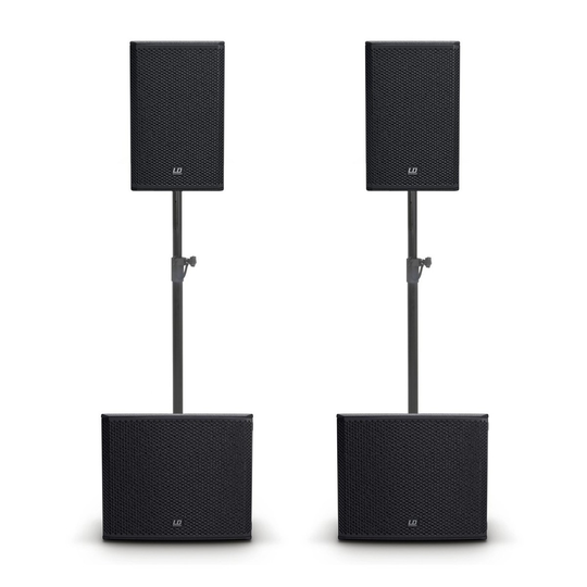 LD Systems Stinger G3 Active PA Speaker and Subwoofer Bundle