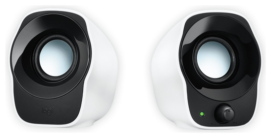 Logitech Z120 2.0 Speaker Set - White