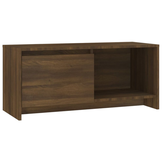 (brown oak) vidaXL TV Cabinet Brown Oak Chipboard Home Plasma Stereo Cabinet TV Unit Stand