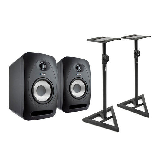 Tannoy Reveal 502 Studio Monitors with Stands