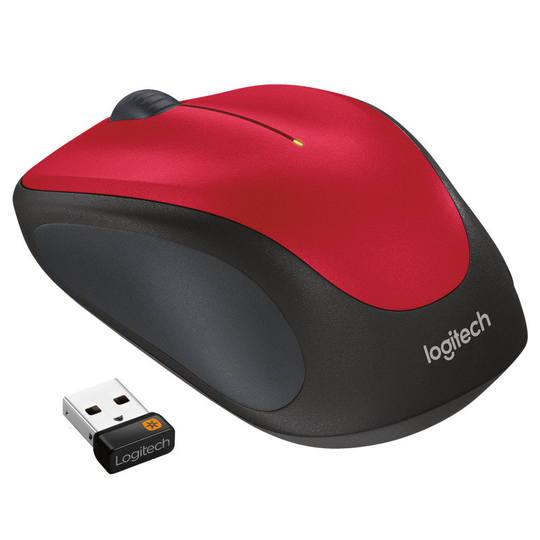 Logitech Wireless Mouse M235 - Red