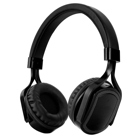 AKAI Touch Control Bluetooth Headphones with TF Card Slot - Black