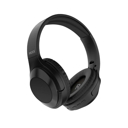 Mixx RX4 Black Over Ear Wireless Headphones