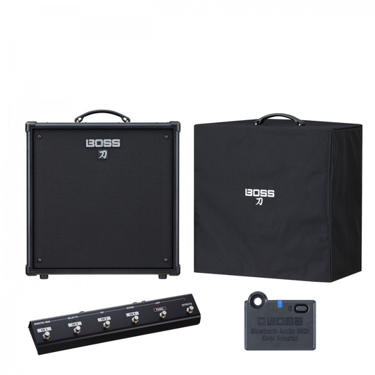 Boss Katana-110 Bass Amplifier Complete Bundle