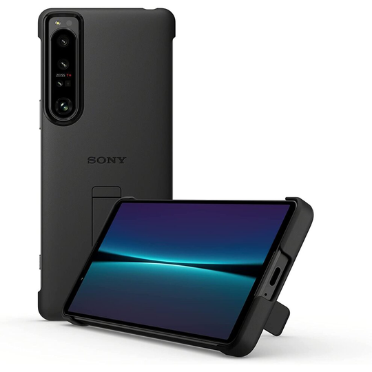 Sony Xperia 1 IV Style Back Cover Black - XQZ-CBCT/BGENG