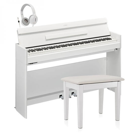 Yamaha YDP S55 Digital Piano Package White