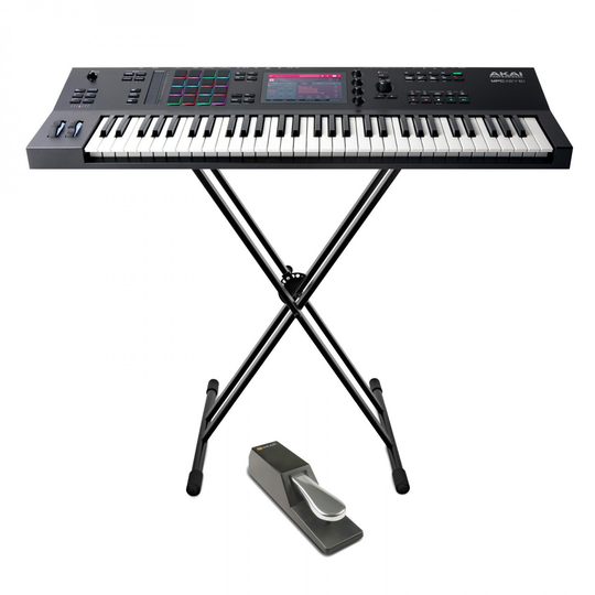 Akai Professional MPC Key 61 Synthesizer with Stand and Pedal