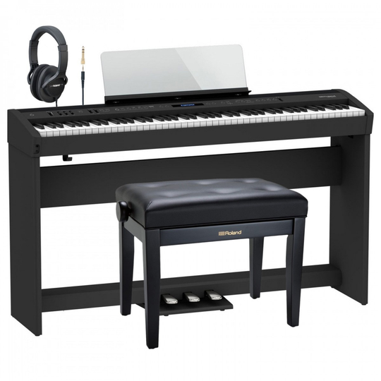 Roland FP-60X Home Piano Premium Bundle Black