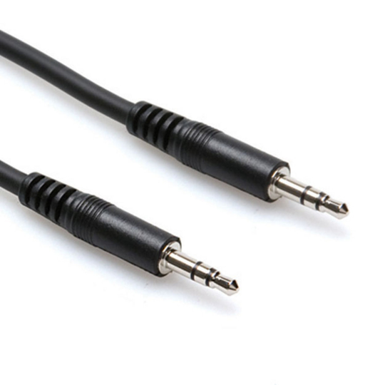 Hosa CMM-110 Stereo Interconnect Cable 3.5mm TRS to Same 10ft