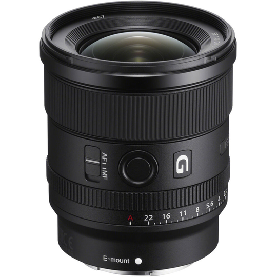 SONY SEL 20mm F1.8 G