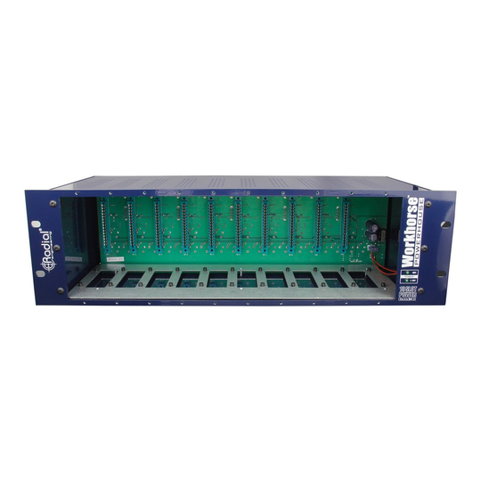 Radial Workhorse Powerhouse 500 Series Rack Unit