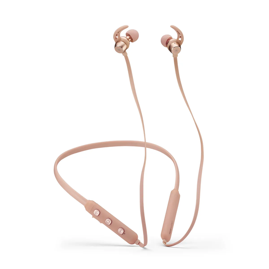 MIXX UltraFit Bluetooth Wireless NeckBand Earphones - Rose Gold