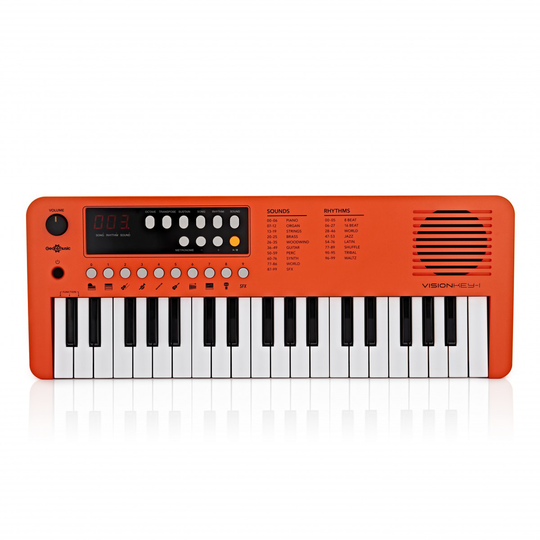 VISIONKEY-1 37 Key Portable Mini Keyboard Orange