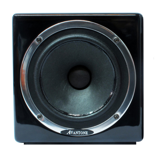 Avantone Mixcube Active Studio Monitor Black (Single)