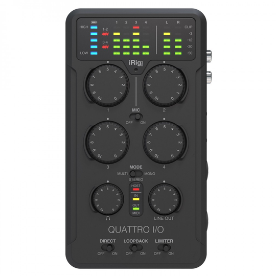 IK Multimedia iRig Pro Quattro I/O
