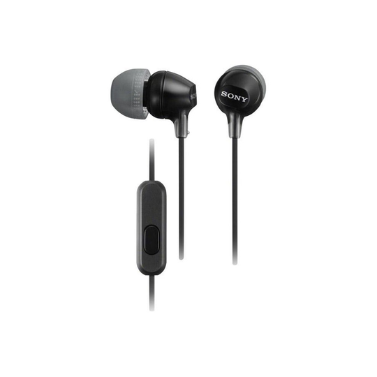 Sony MDREX15AP - B Black Fashion Color EX Earbud Headset