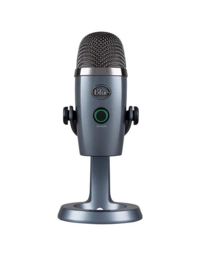 Blue Yeti Nano Streaming, Gaming/Podcasting Microphone-Grey