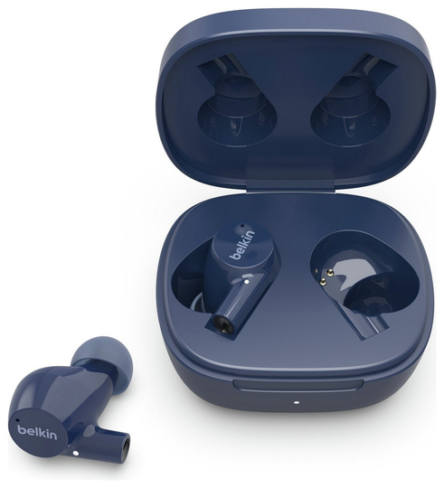 Belkin SoundForm Rise In-Ear True Wireless Earbuds - Blue