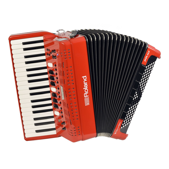 Roland FR-4X V-Accordion with Keyboard Red