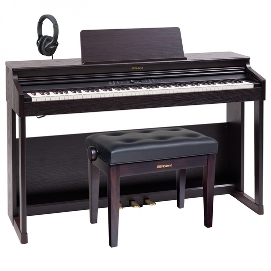 Roland RP701 Digital Piano Premium Bundle Dark Rosewood