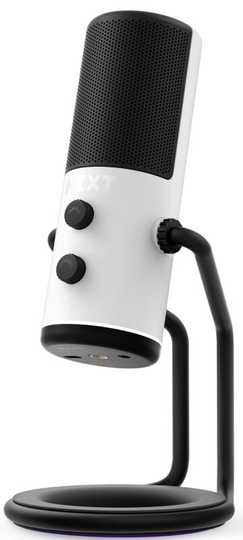 NZXT Capsule Cardioid USB Microphone White