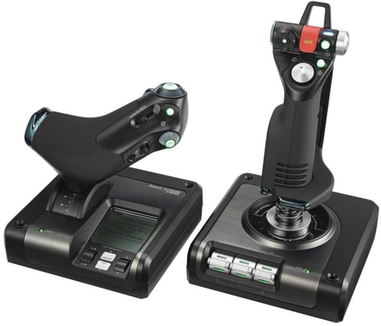 Logitech G Saitek X52 Pro Flight Control System - USB
