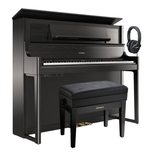 Roland LX708 Digital Piano Package Charcoal Black