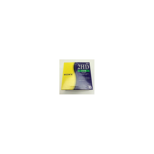 SONY 2HD IBM FORMATTED 1.44MB PACK OF 10 FLOPPY DISKS - PN: 10MFD-2HDCF - EAN: 4901780190737