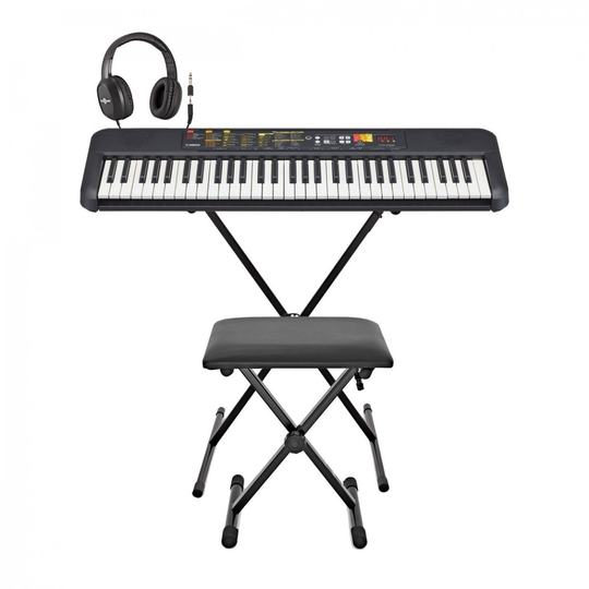 Yamaha PSR F52 Portable Keyboard X Frame Package