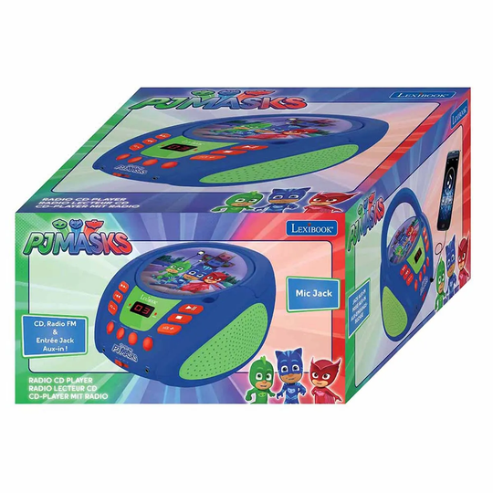 Lexibook Pj Masks Boombox Radio CD Player