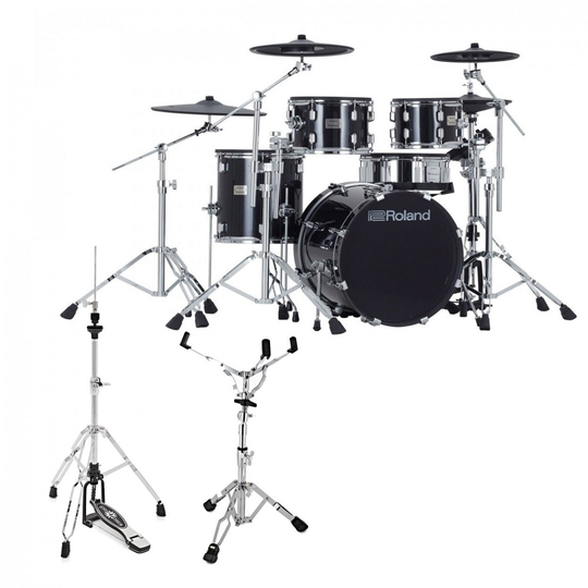 Roland VAD-507 V-Drums Acoustic Design Drum Kit with Hardware Pack
