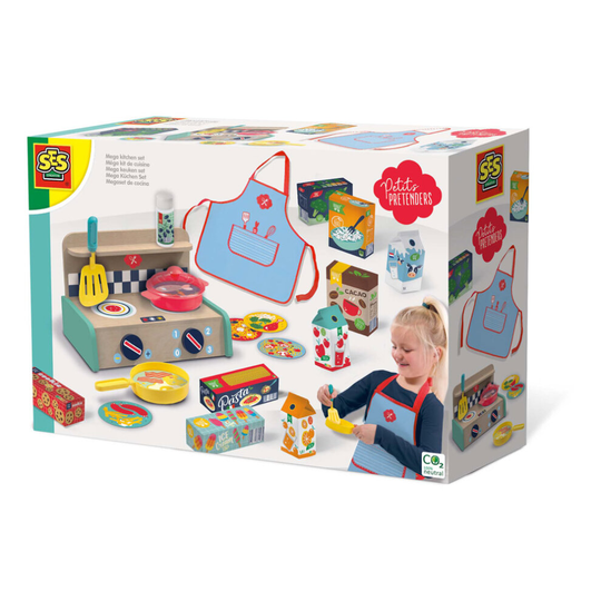 SES Creative Petits Pretenders Children's Mega Kitchen Set