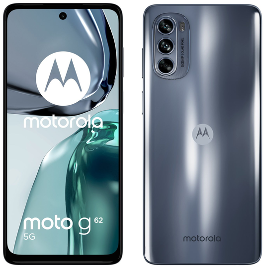 SIM Free Motorola G62 5G 64GB Mobile Phone - Midnight Grey