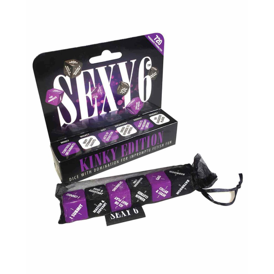 Sexy 6 Dice Game - Kinky Edition Fetish Fun Pleasure Fantasy Naughty