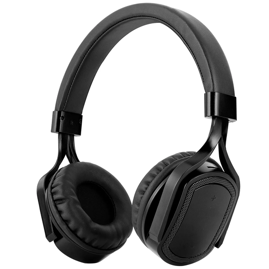 AKAI Touch Control Bluetooth Headphones with TF Card Slot - Grey