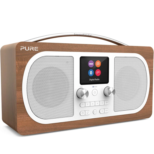 Pure Evoke H6 Dab+ Radio - Walnut
