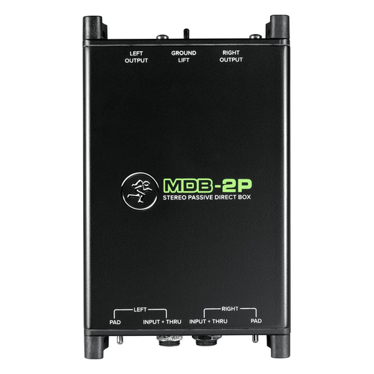 Mackie MDB-2P Stereo Passive DI Box
