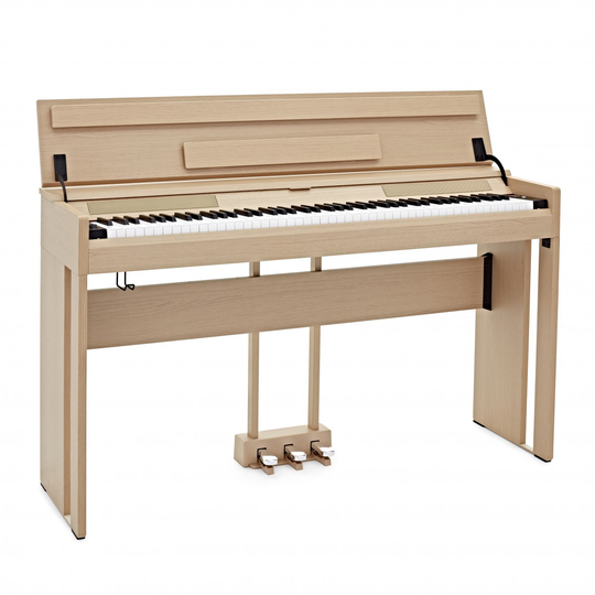 DP-12 Compact Digital Piano by Gear4music Light Oak - Nearly New