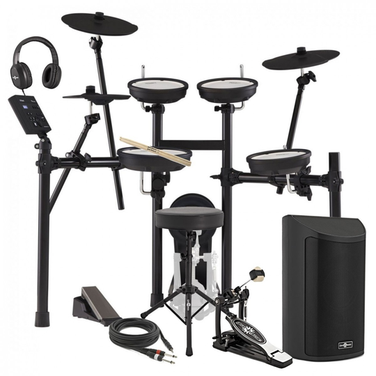 Roland TD-07KV V-Drums Electronic Drum Kit Bundle with SideKIK Amp