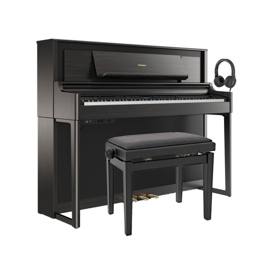 Roland LX706 Digital Piano Package Charcoal Black