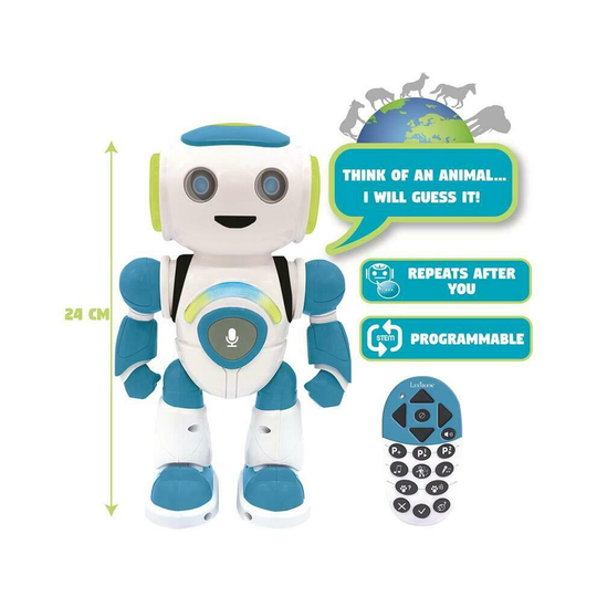 Lexibook ROB20EN Powerman Junior Educational Robot - Remote Control