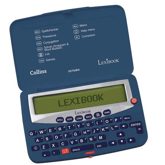 Lexibook Collins Electronic Spellchecker & Thesaurus