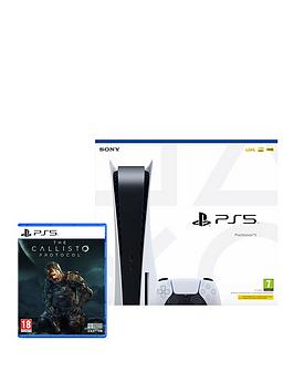 Playstation 5 Disc Console &Amp; The Callisto Protocol