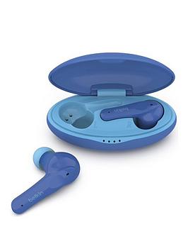 Belkin Soundform Nano True Wireless Earbuds For Kids, Blue