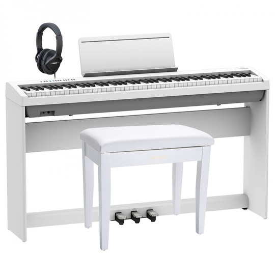 Roland FP-30X Home Piano Premium Bundle White