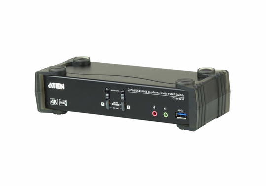 Aten CS1922M - 2-Port USB3.0 4K DisplayPort KVMP Switch with build-in MST hub