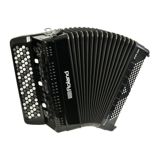 Roland FR-4XB V-Accordion with Buttons Black