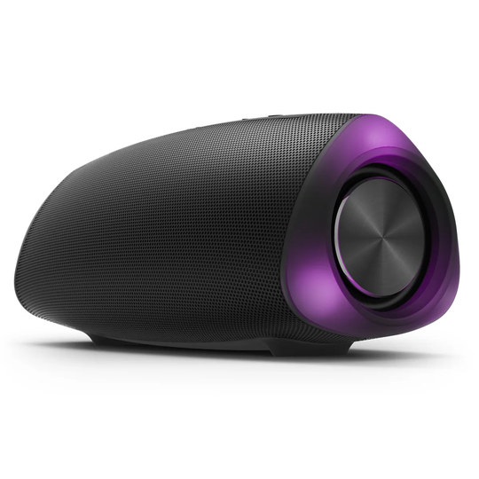 Philips Bluetooth 16W RMS Speaker with IPX7 Waterproof & Multi-colour LED Lights - Black